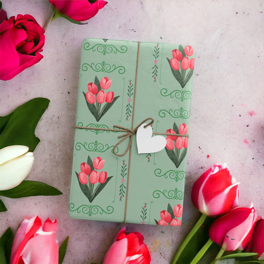 Tulip romance Wrapping Papers